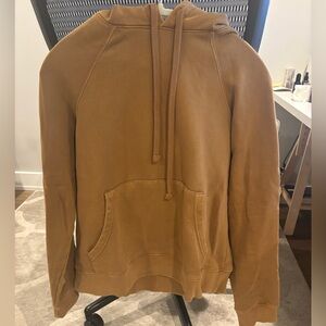 Zara Brown Fleece-Lined Hoodie